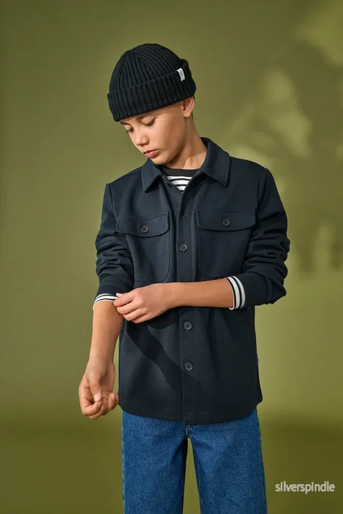 JR NEW KODYL OVERSHIRT NAVY JR NEW KODYL OVERSHIRT NAVY