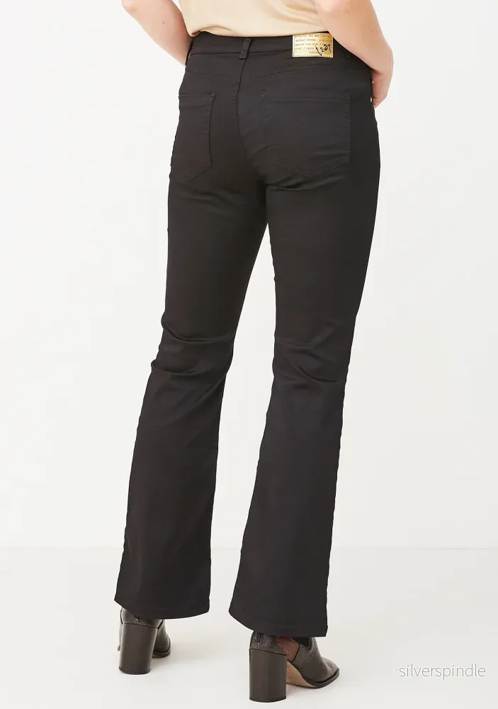 Lido Flare Jeans - Black - Bild 3
