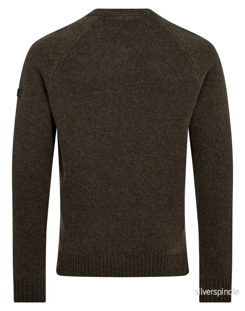 BS Caspian Regular Fit Stickat - Brown - Bild 2