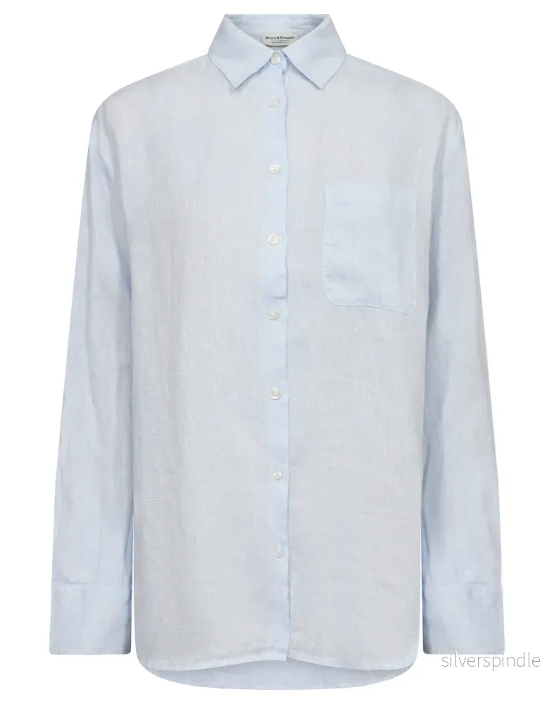 BS Daphne Regular Fit Skjorta - Sky