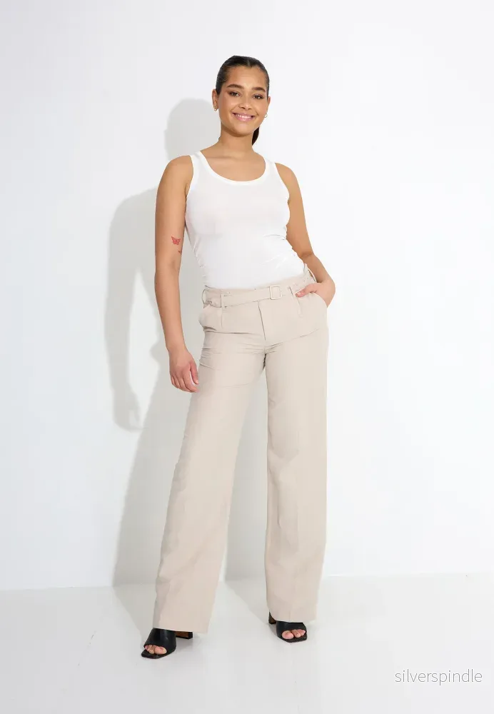 TROUSERS CADI 03672 - Grön