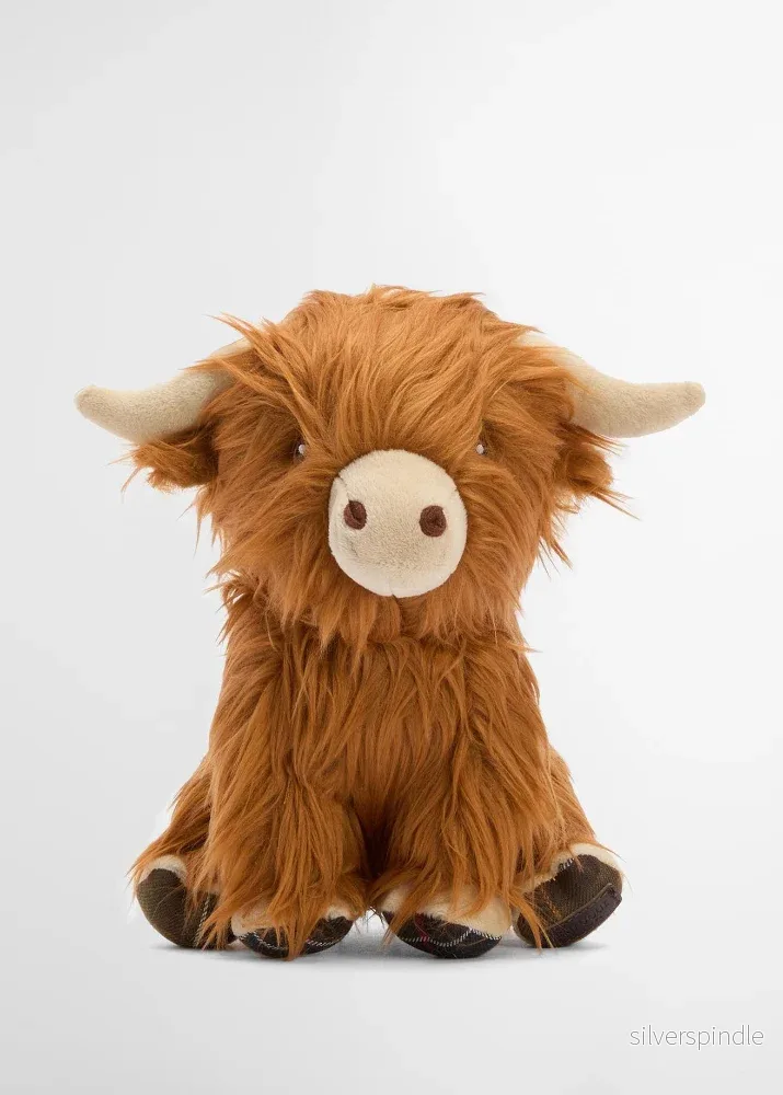 Barbour Highland Cow Dog Toy Brown - Bild 2