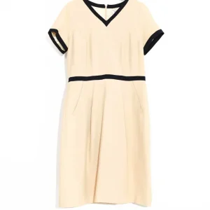 QUIZ DRESS – Beige QUIZ DRESS – Beige