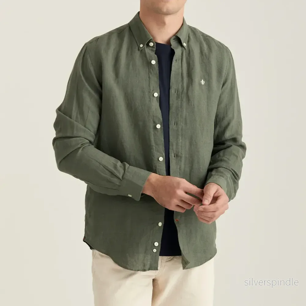 Douglas BD Linen Shirt LS