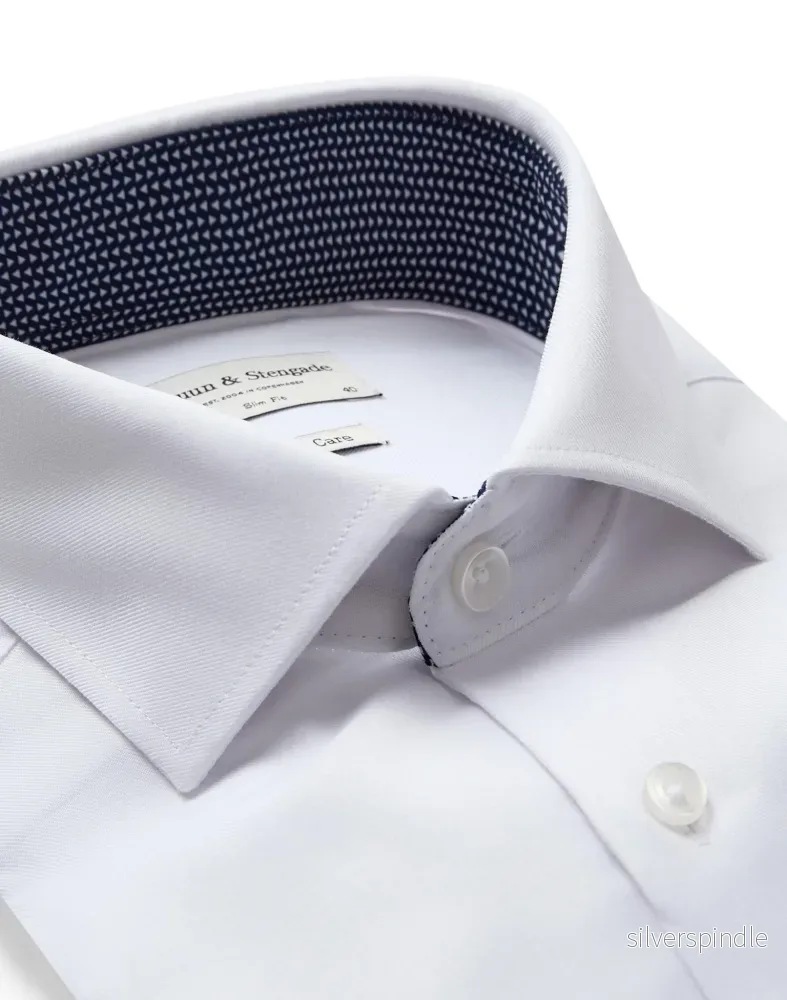 BS Hader Slim Fit Skjorta - White - Bild 2