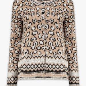 LOVA CARDIGAN – Beige animal
