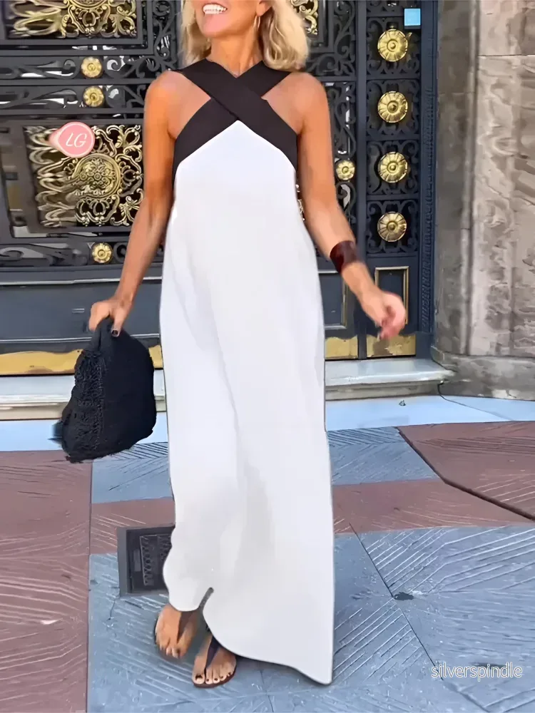 Mia | Elegant Omlott Maxiklänning för Damer - Bild 2