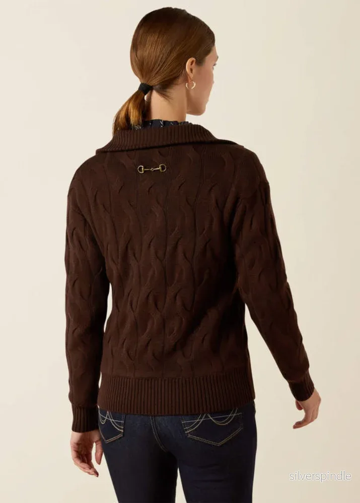 Ariat Alamere SWTR Zip Coffee Bean - Bild 2