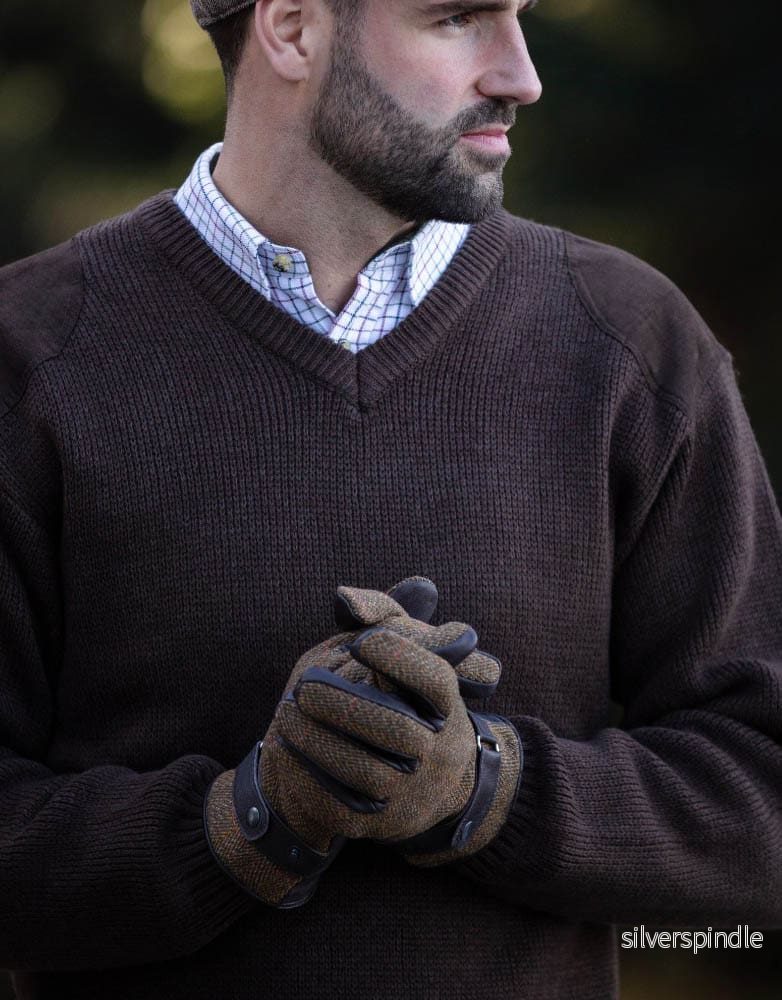 Walker & Hawkes Brookmore - handskar i tweed (unisex) - Bild 3