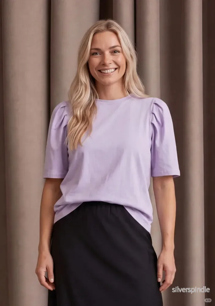 Tinni s/s T-Shirt – Purple Light