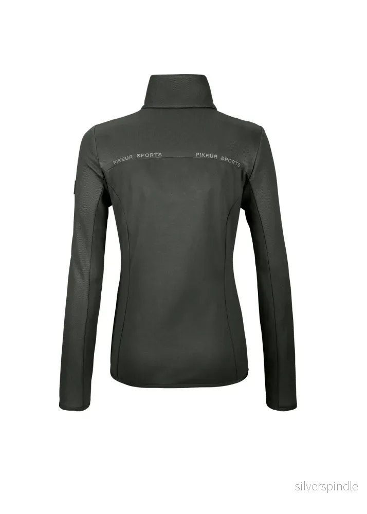 Pikeur Meshneoprene Sports Jacket Dark Olive - Bild 2