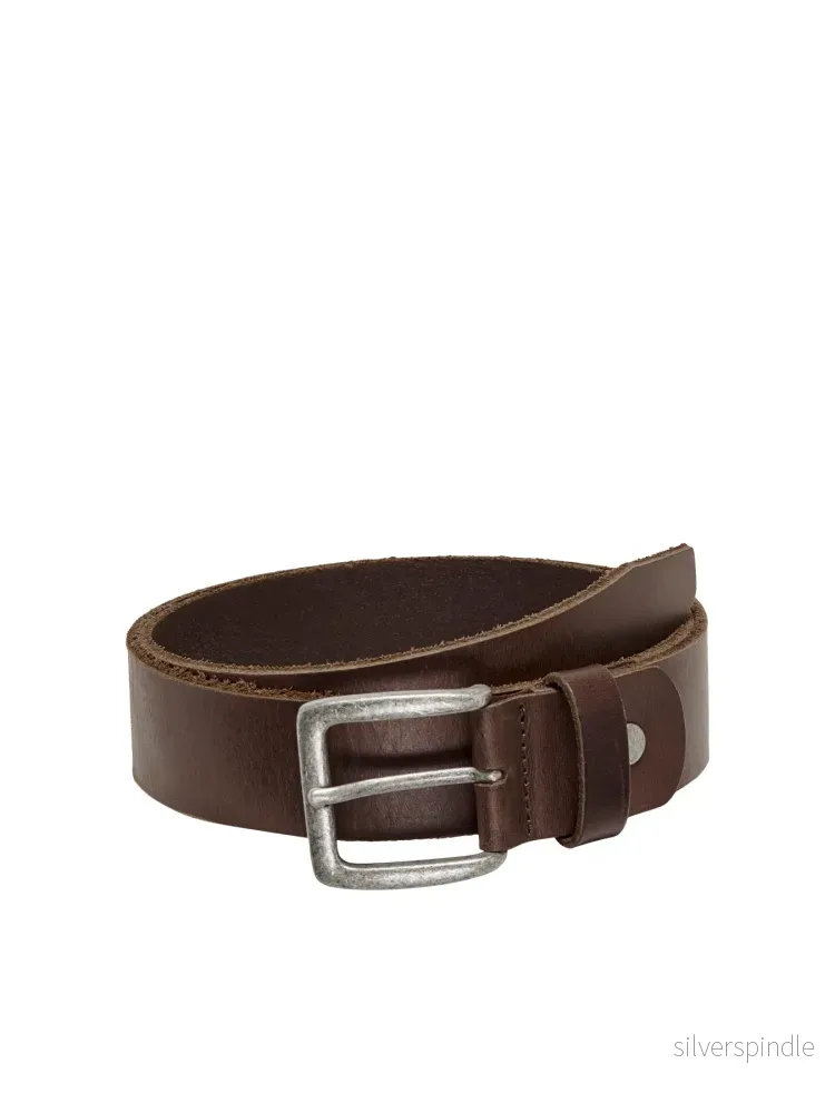 CARTER LEATHER BELT BROWN CARTER LEATHER BELT BROWN