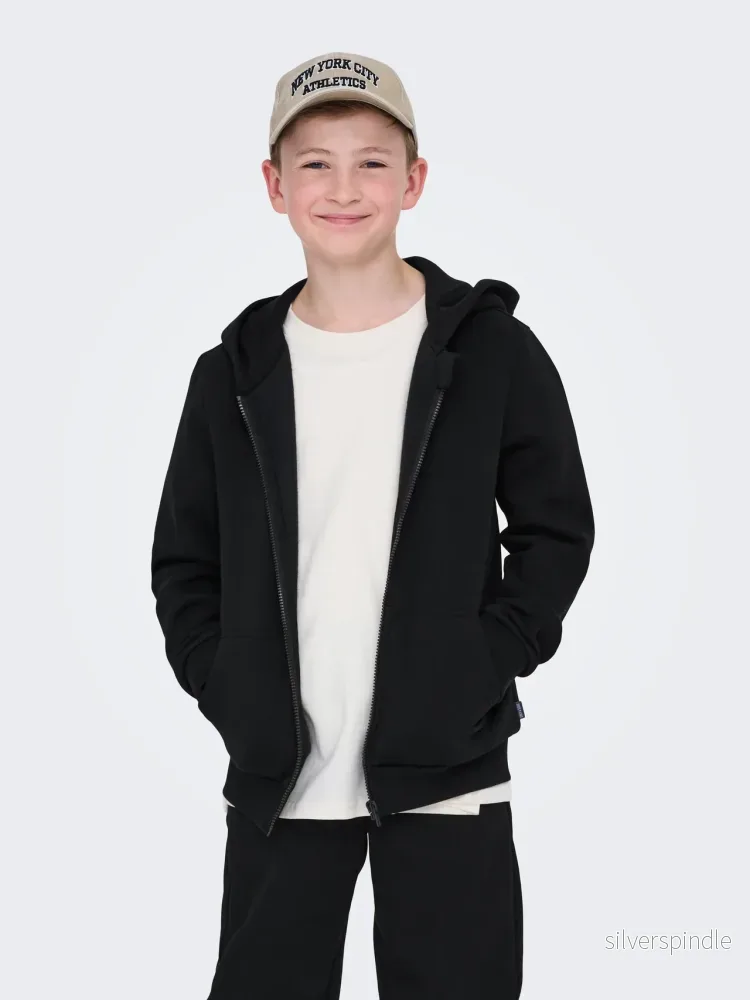 JR CERES ZIP HOODIE BLACK JR CERES ZIP HOODIE BLACK
