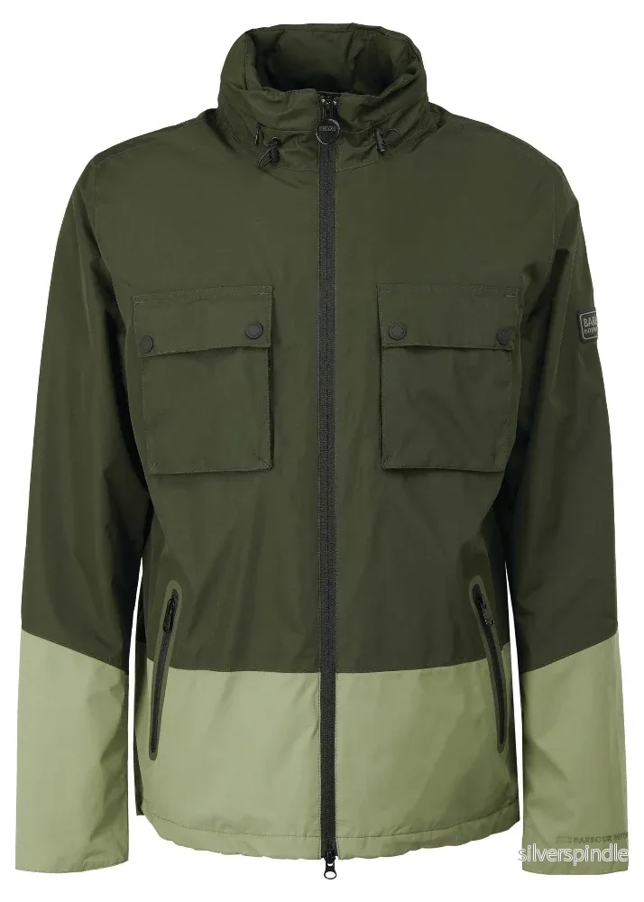 Barbour International Obel Waterproof Jacket Sage - Bild 2