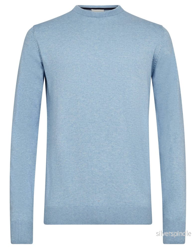 BS Peo Regular Fit Stickat – Light Blue BS Peo Regular Fit Stickat – Light Blue