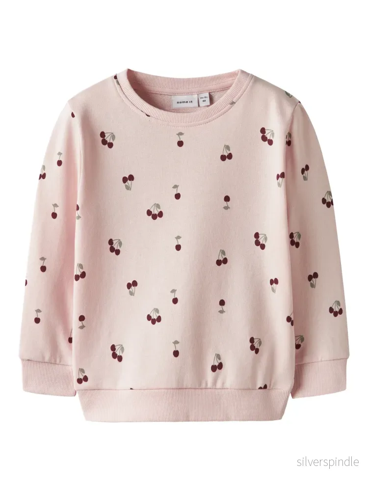 Ljusrosa Körsbärs Tröja Sweat Ljusrosa Körsbärs Tröja Sweat