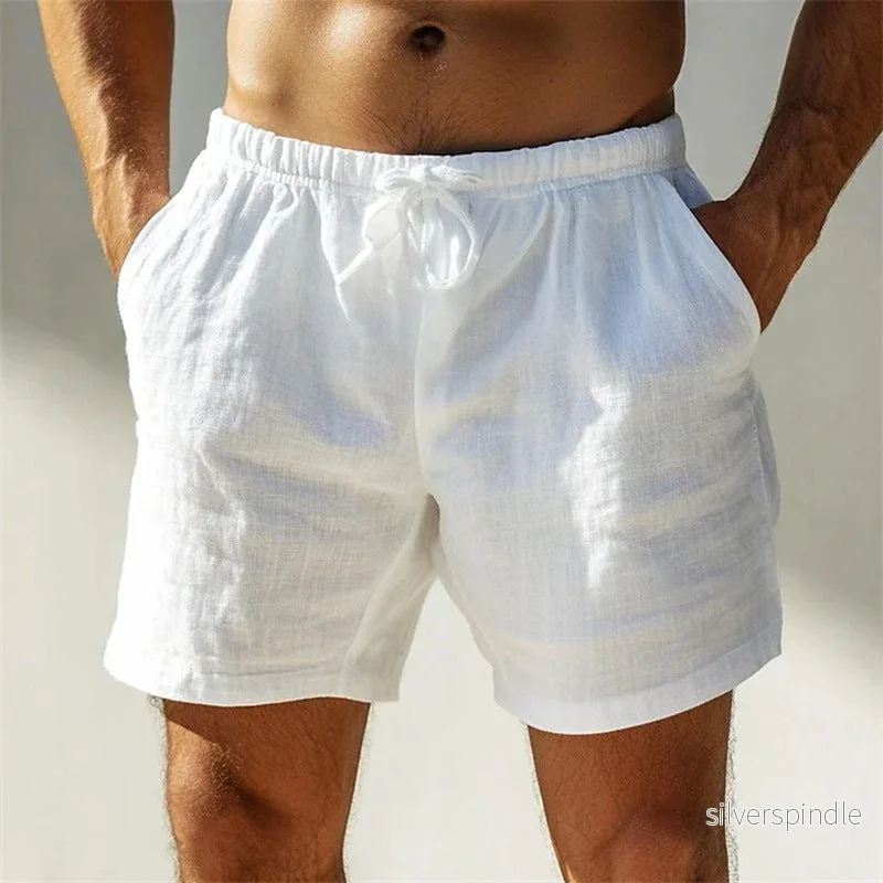 Ethan | Andningsbara Sommarshorts i Bomullsblandning - Bild 2