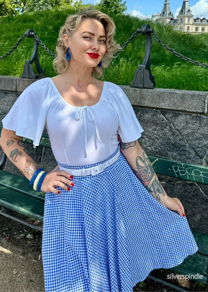 Butterfly topp - off-white - Bild 3