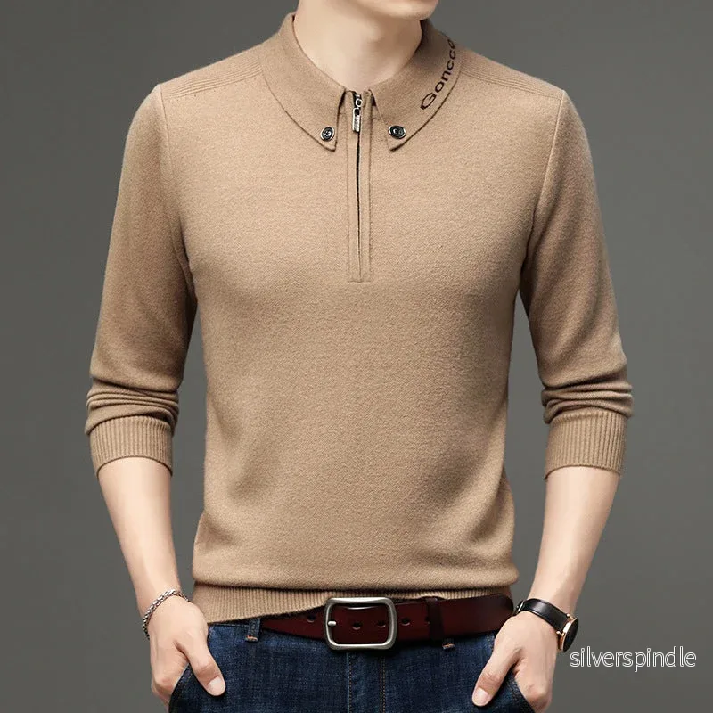 Ethan | Slim Fit Långärmad Vintertröja - Bild 3