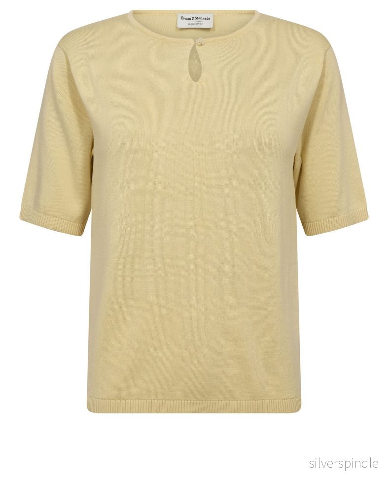 BS Francesca Regular Fit T-shirt - Dusty Yellow - Bild 2