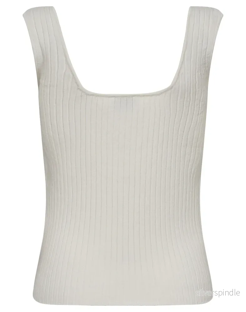 BS Mathilde Regular Fit Topp - Off White - Bild 2