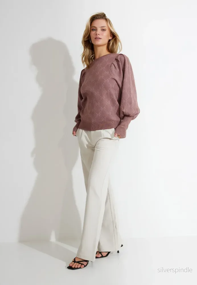 DIANA PANTS KOSTYMBYXOR - Light Sand
