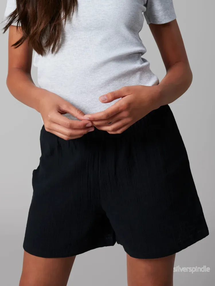Svarta Shorts Relaxed - Bild 2