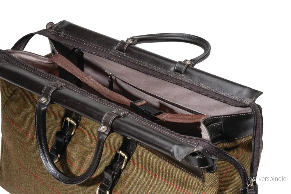 Parker Hale - Hambledon Tweed weekendbag - Bild 2