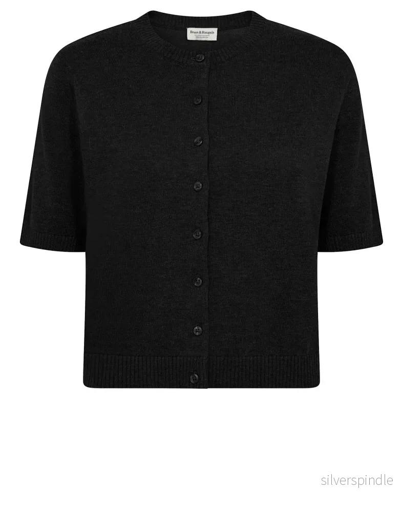 BS Ada Regular Fit Stickat – Black