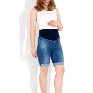 MAMMA-SHORTS MIDBUMP – Vintage Denim MAMMA-SHORTS MIDBUMP – Vintage Denim