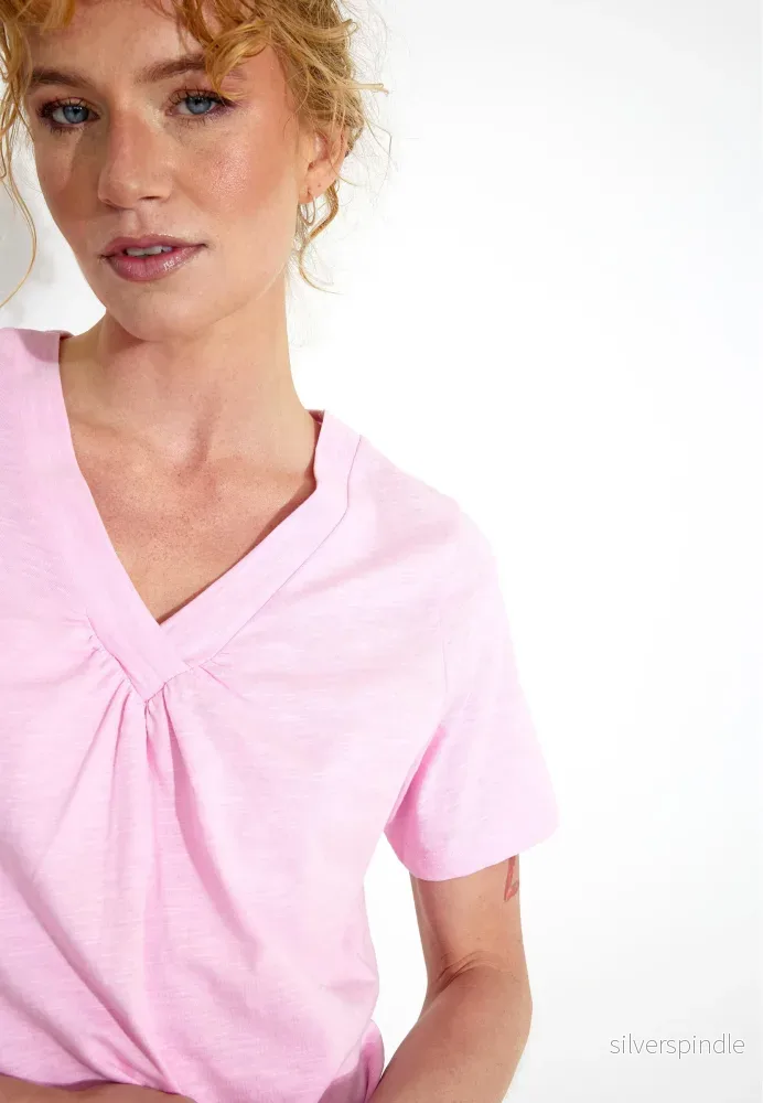 SABINA T-SHIRT - Sweet lilac - Bild 3