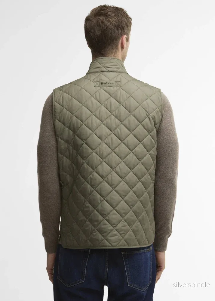Barbour New Lowerdale Gilet Green - Bild 3