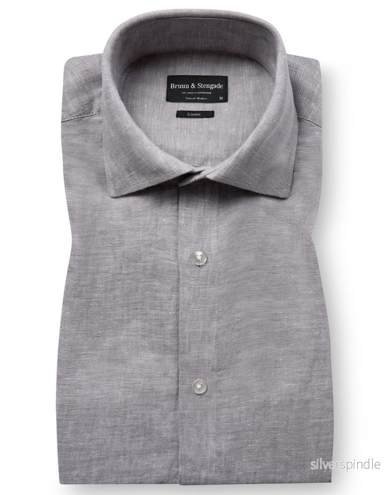 BS Antonelli Casual Modern Fit Skjorta – Light Grey BS Antonelli Casual Modern Fit Skjorta – Light Grey