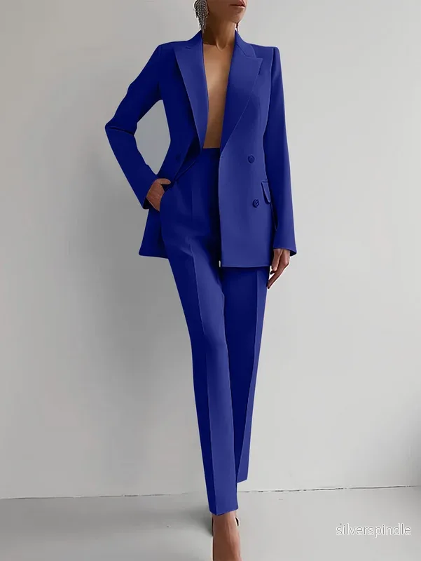 Sophie | Elegant Tvådelat Set Dam Kjol i Lätt Tyg - Bild 2