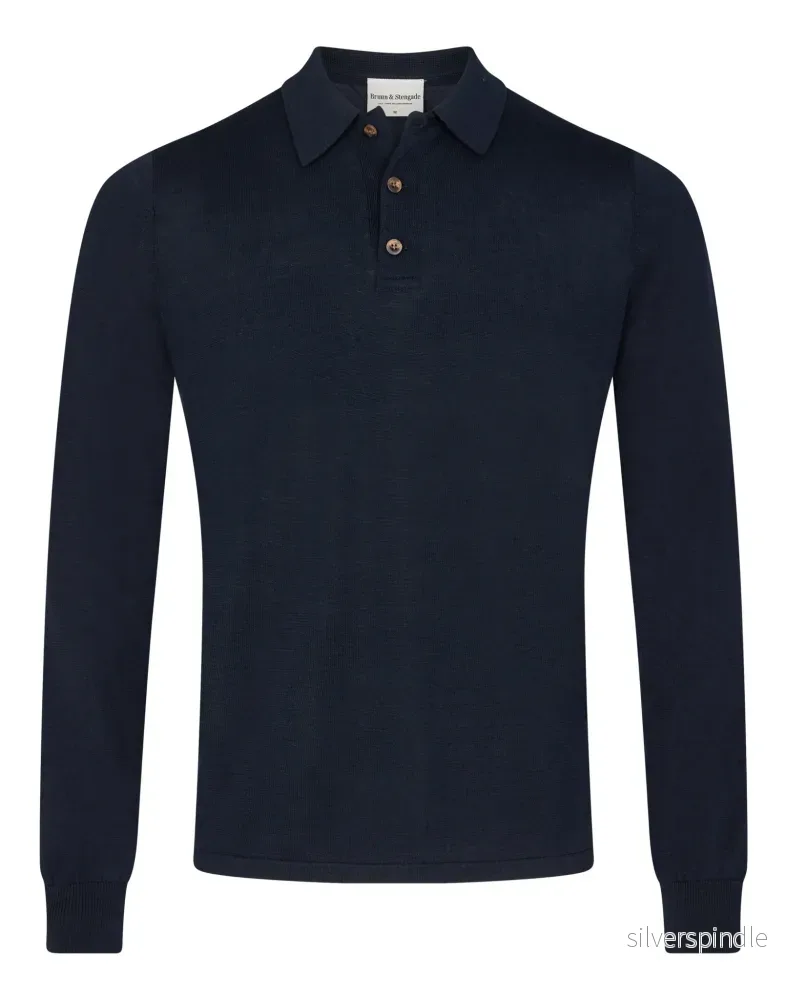 BS Roe Regular Fit Sticka - Navy
