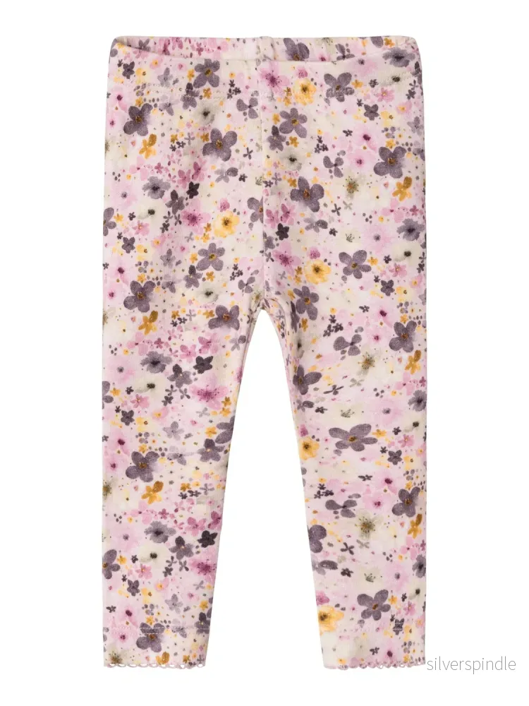 Baby Leggings Blommiga Baby Leggings Blommiga