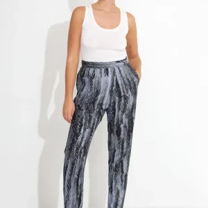 PRINTED TROUSERS 09048 – Flerfärgad PRINTED TROUSERS 09048 – Flerfärgad