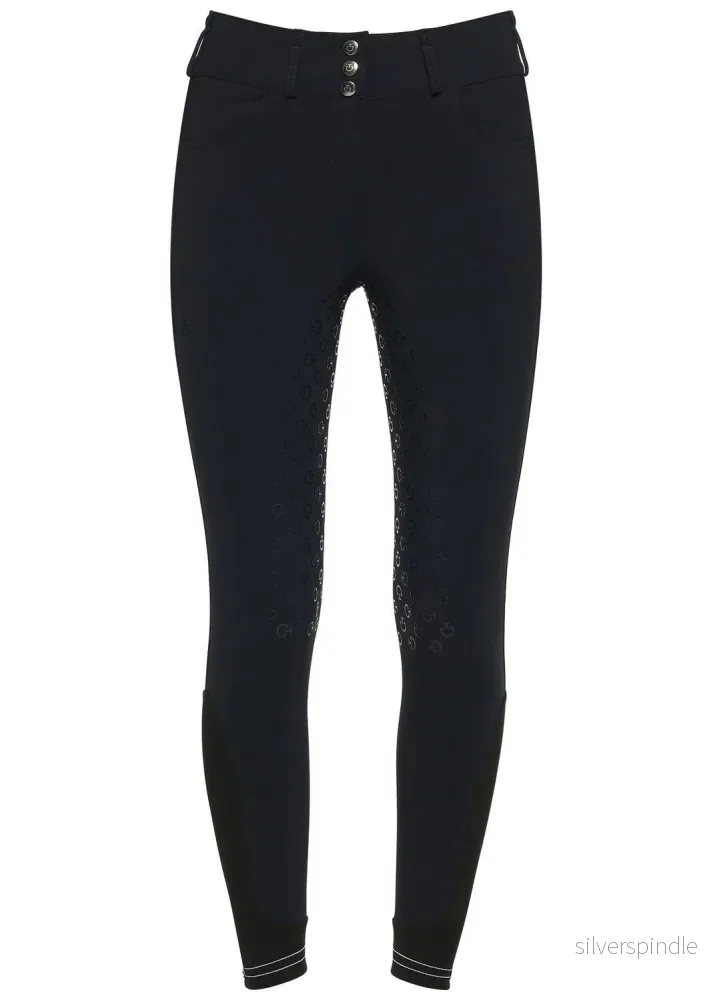 Cavalleria Toscana High Waist Silicon Full Seat Dressage Navy - Bild 2