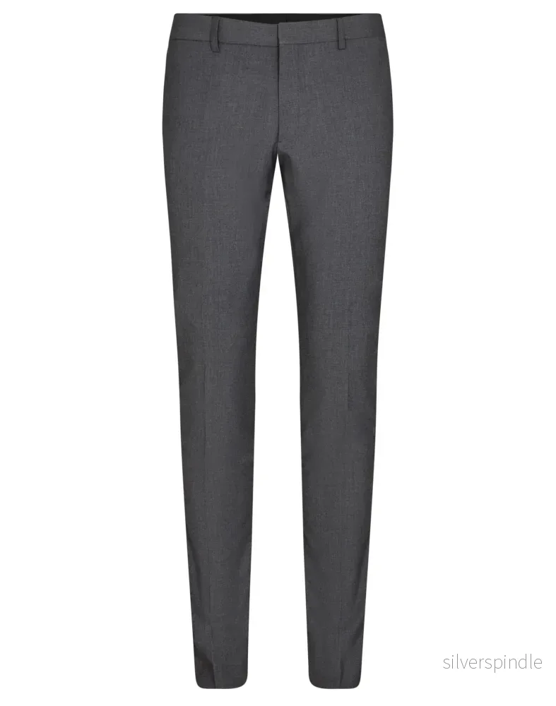 BS Sonoma Slim Fit Kostymbyxor – Mörkgrå BS Sonoma Slim Fit Kostymbyxor – Mörkgrå