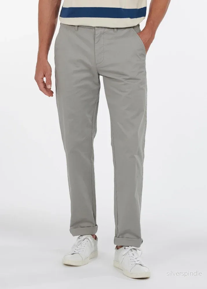 Barbour Neuston Essential Chinos Greystone