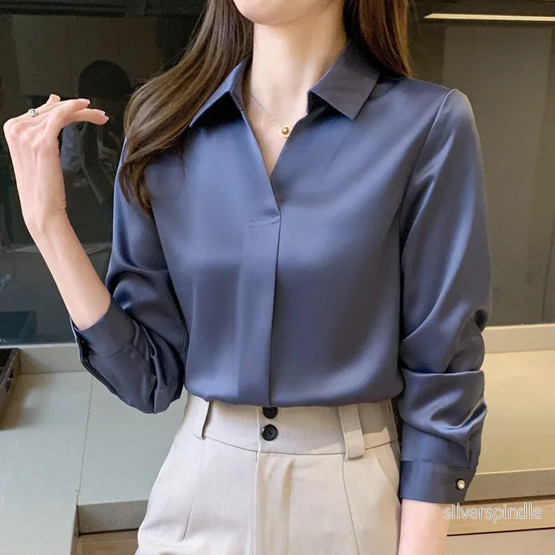 Sophie | Elegant Slim Fit Chiffon Cardigan för Vårens Lager-på-Lager Stil - Bild 2