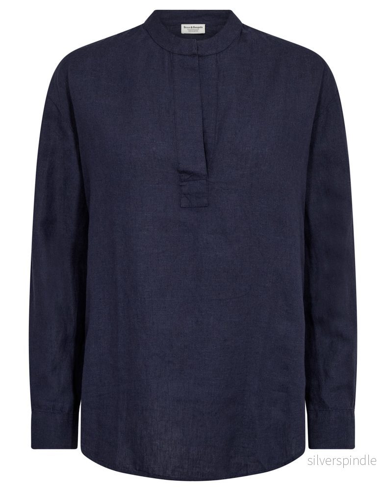 BS Noemi Regular Fit Skjorta - Navy