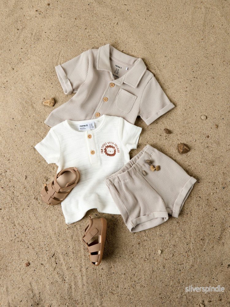 Kortärmad Baby Skjorta - Bild 3