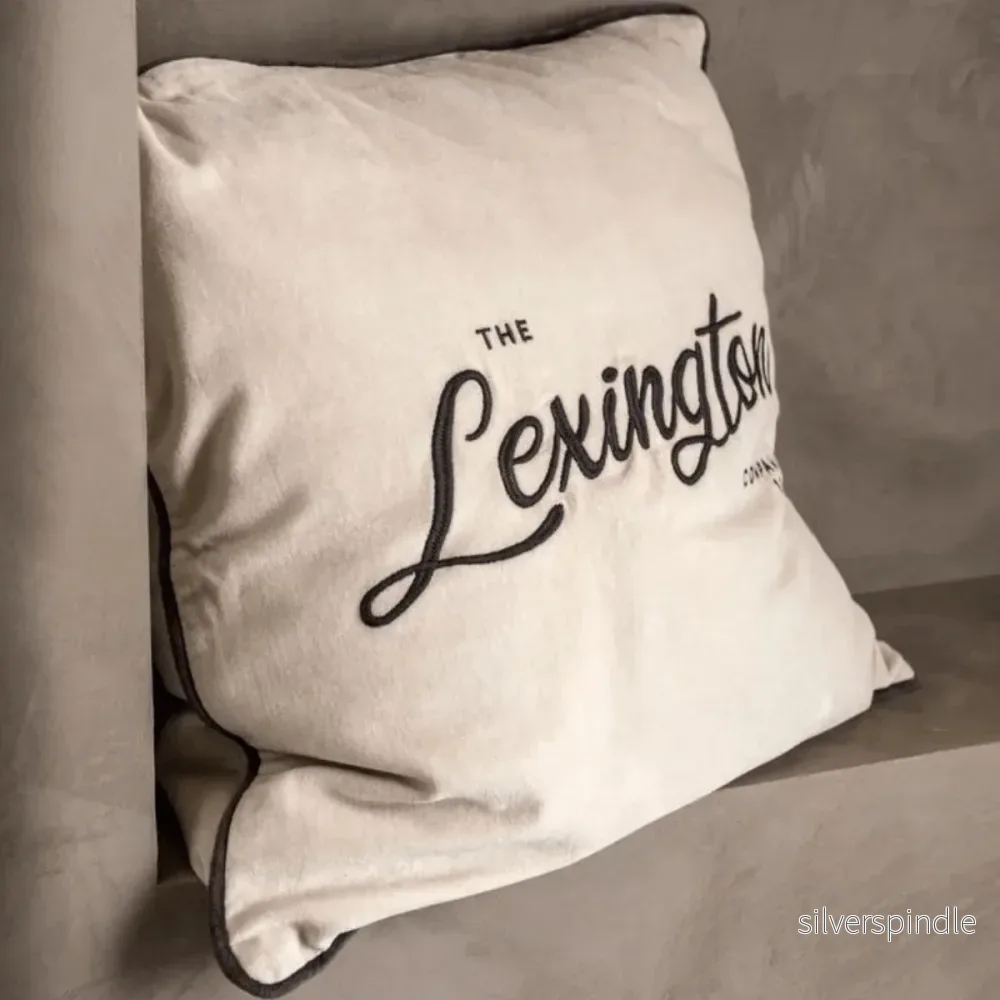 Lexington Lex Organic Cotton Velvet Kuddfodral - Bild 2