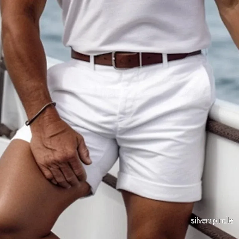 Sommarshorts för Män | Lätta och Andningsbara med Praktiska Fickor | Avslappnad Passform för Varma Dagar - Bild 3
