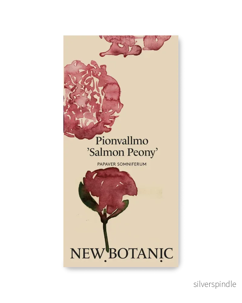 Pionvallmo 'Salmon Peony' - Nyhet!