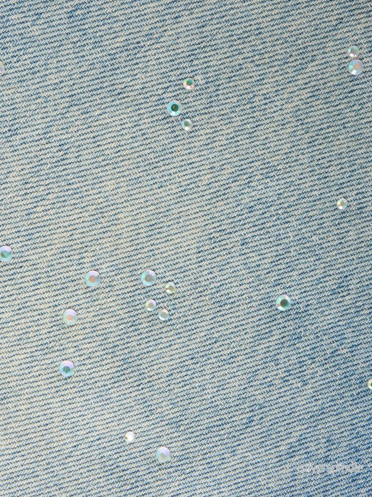 Bella Wide Jeans Med Rhinestones - Bild 3
