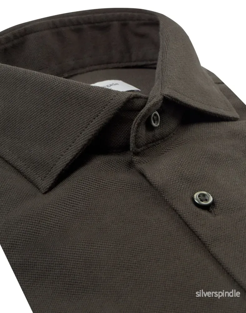 BS Bubarcarr Casual Slim Fit Skjorta - Green - Bild 2