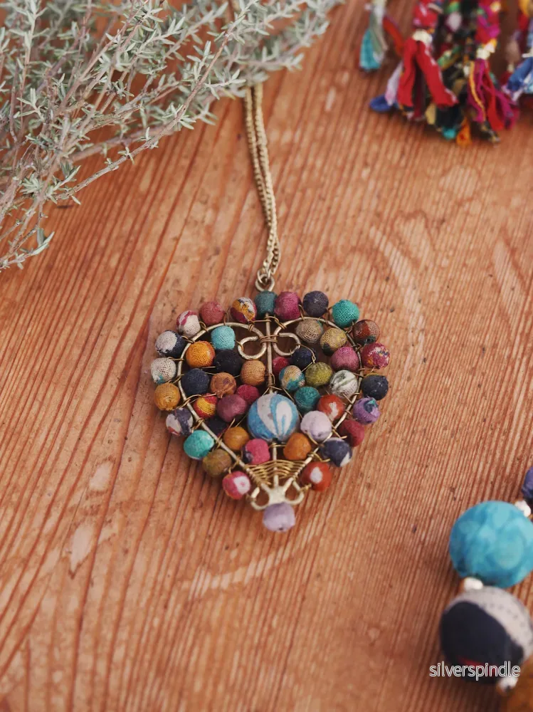 Halsband hjärta Recycle - Bild 2
