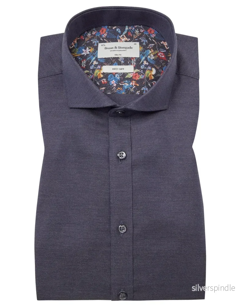 BS Lionel Slim Fit Skjorta – Thunder BS Lionel Slim Fit Skjorta – Thunder